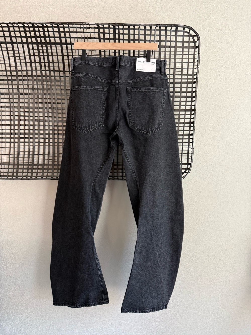 Agolde Spiral Twisted Seam Jeans vanta - Picture 8 of 8